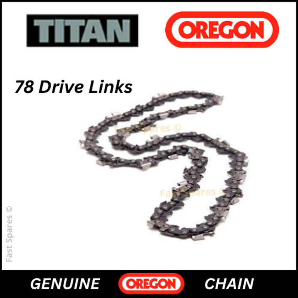 TITAN TTL760CHN  OREGON Replacement Chainsaw Chain 78 Drive Links FAST POST